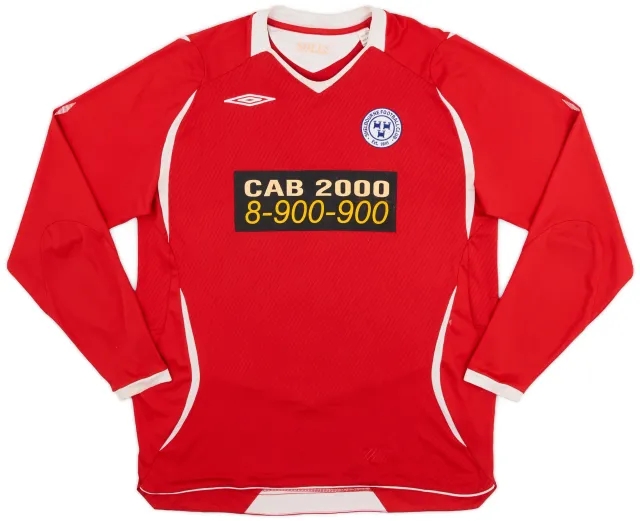 Umbro 2009-10 Shelbourne Home L/S Shirt - 6/10 - (L)