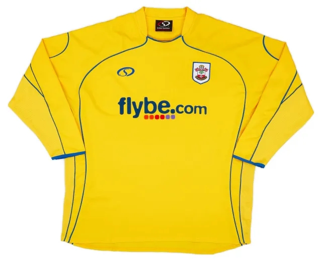2007-08 Southampton Away L/S Shirt - 8/10 - (XXL)