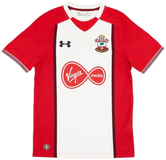 Under Armour 2017-18 Southampton Home Shirt - 6/10 - (M)
