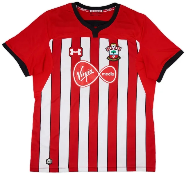 Under Armour 2018-19 Southampton Home Shirt - 6/10 - (XXL)