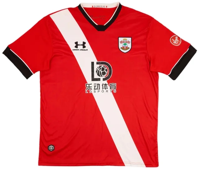 Under Armour 2020-21 Southampton Home Shirt - 8/10 - (XXL)