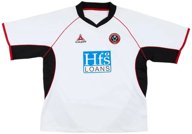 LeCoqSportif 2005-07 Sheffield United Away Shirt - 8/10 - (XL)