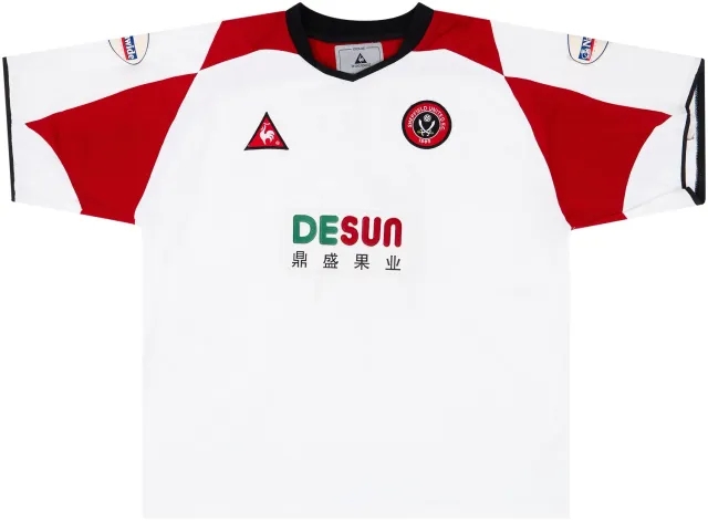 LeCoqSportif 2003-04 Sheffield United Match Issue Away Shirt Page #6