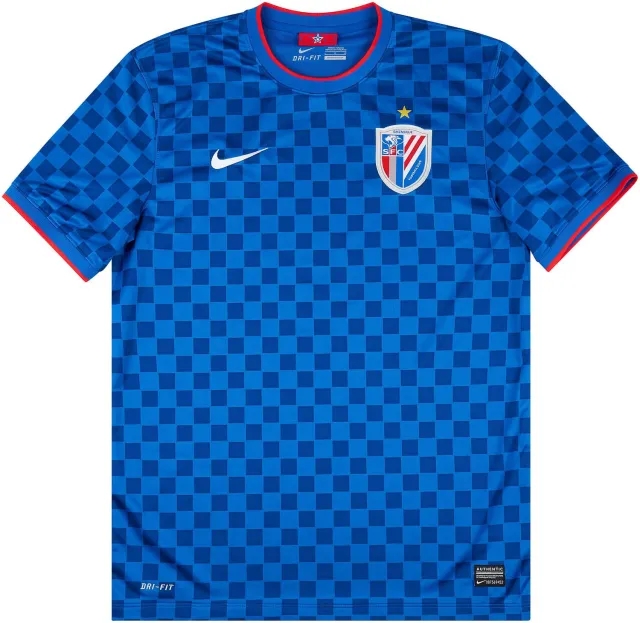 Nike 2014 Shanghai Shenhua Home Shirt - 10/10 - (L)