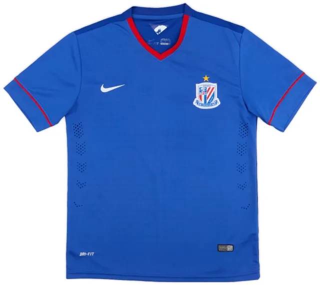 Nike 2013 Shanghai Shenhua Home Shirt - 8/10 - (M)