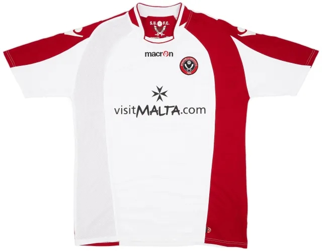 Macron 2009-10 Sheffield United Away Shirt - 10/10 - (XXL)