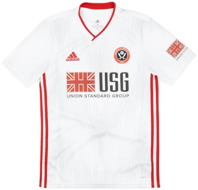 adidas 2019-20 Sheffield United Away Shirt - 7/10 - (S)