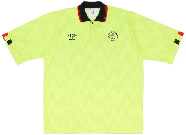 Umbro 1989-91 Sheffield United Away Shirt - 9/10 - (L)