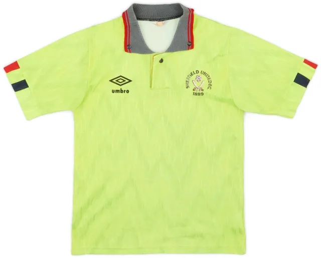 Umbro 1989-91 Sheffield United Away Shirt - 6/10 - (S.Boys)