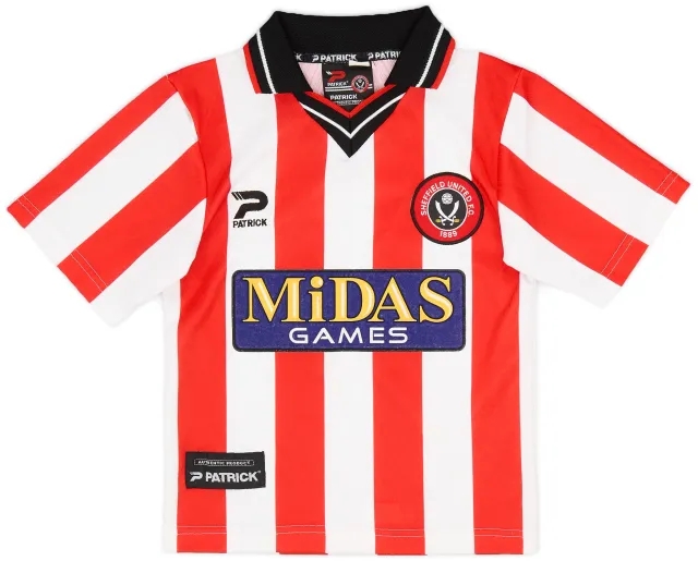 2000-01 Sheffield United Home Shirt - 8/10 - (M.Boys)
