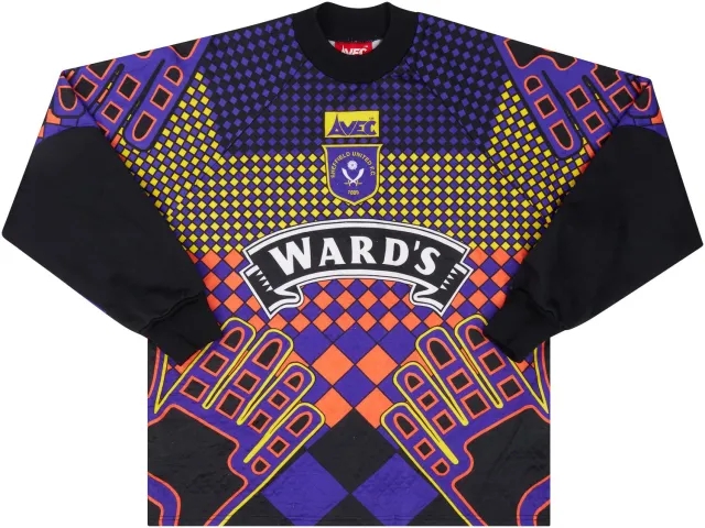 1996-97 Sheffield United GK Shirt - 8/10 - (S)
