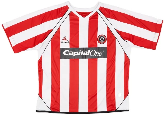 LeCoqSportif 2006-07 Sheffield United Home Shirt - 7/10 - (XL)