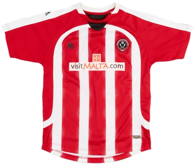 LeCoqSportif 2008-09 Sheffield United Home Shirt (XXL.Boys)