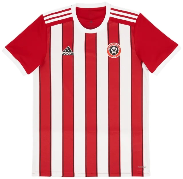 adidas 2021-22 Sheffield United Home Shirt - 8/10 - (M)