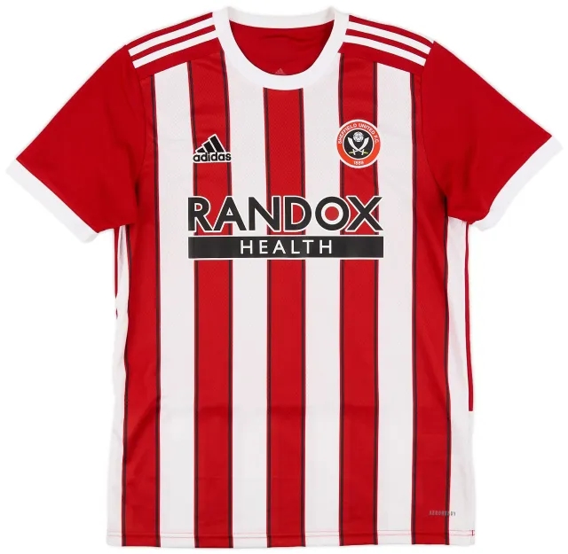 adidas 2021-22 Sheffield United Home Shirt - 8/10 - (M)