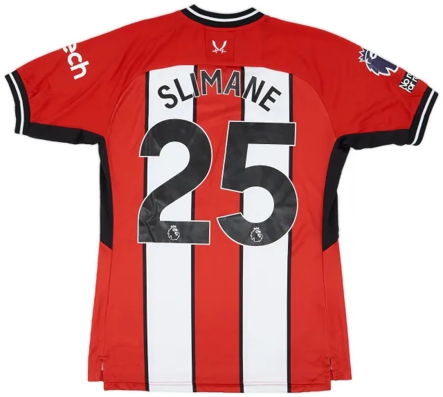 Errea 2023-24 Sheffield United Match Issue Home Shirt Slimane #25
