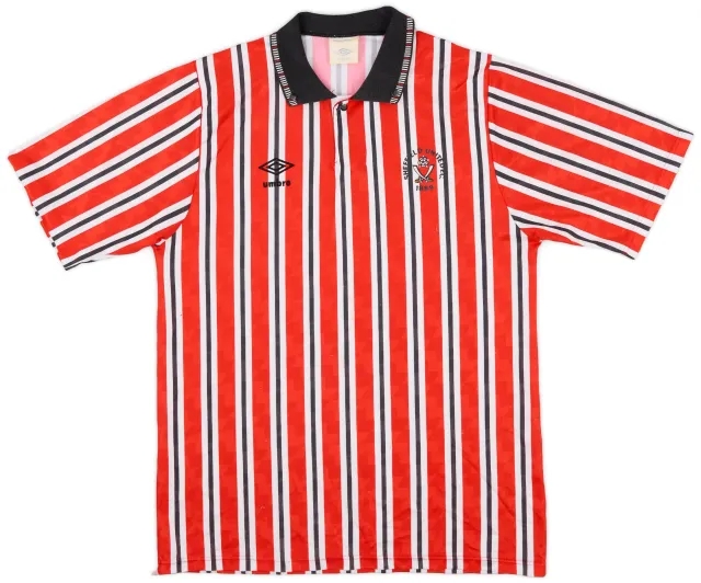 Umbro 1990-92 Sheffield United Home Shirt - 8/10 - (M)