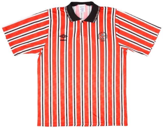 Umbro 1990-92 Sheffield United Home Shirt - 10/10 - (M)