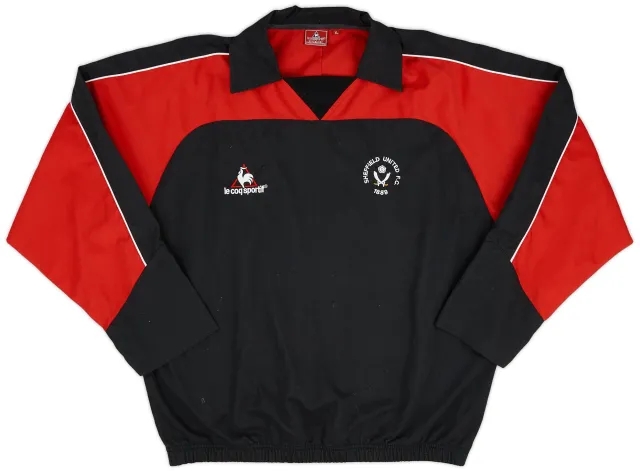 1997-99 Sheffield United Le Coq Sportif Drill Top - 8/10 - (XL)
