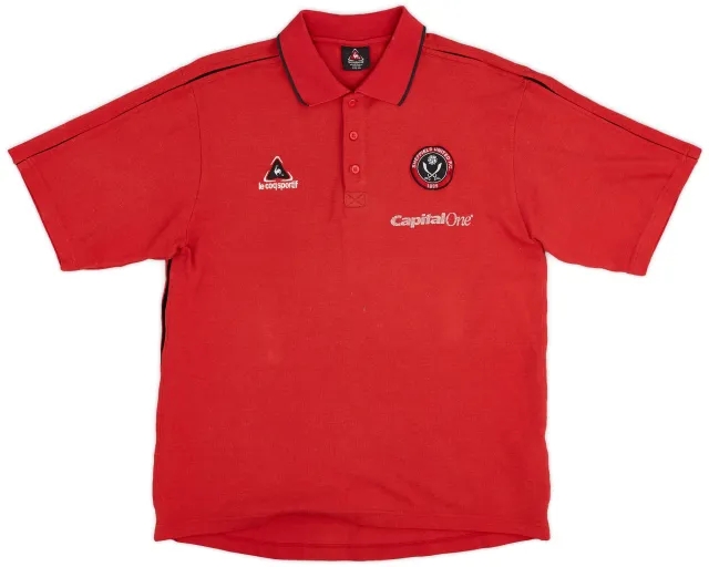 2006-07 Sheffield United Le Coq Sportif Polo Shirt - 7/10 - (XXL)