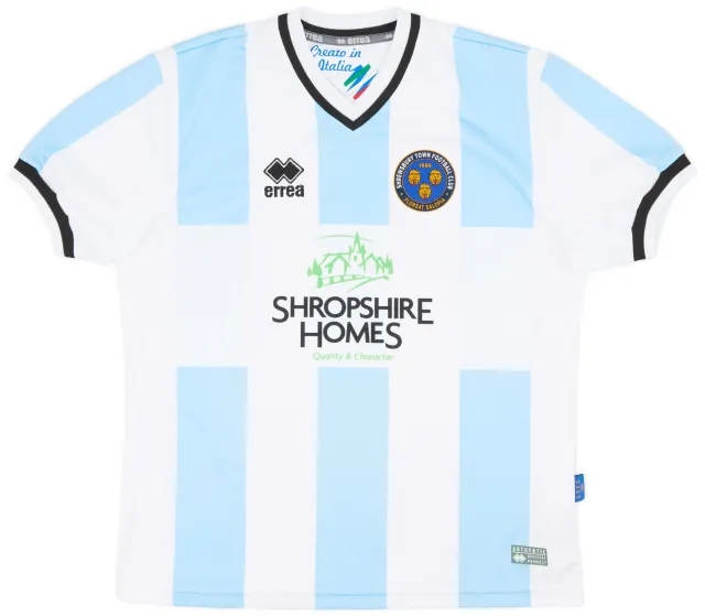 Errea 2015-16 Shrewsbury Town Away Shirt - 9/10 - (S)