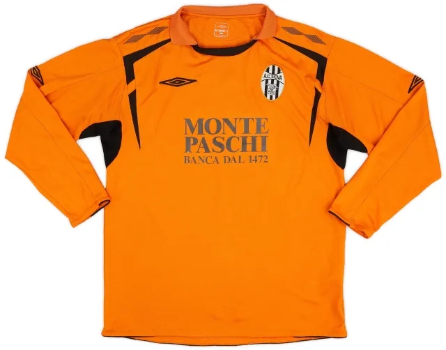 Umbro 2007-08 Siena Away L/S Shirt #4 - 8/10 - (XL)