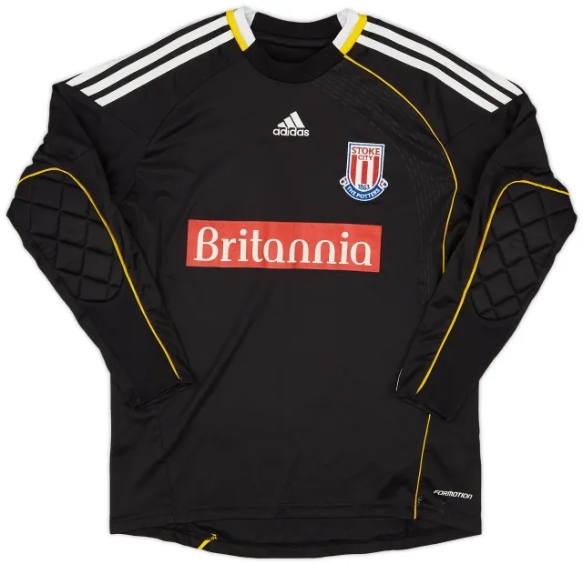 adidas 2010-11 Stoke City GK Shirt - 6/10 - (M.Boys)