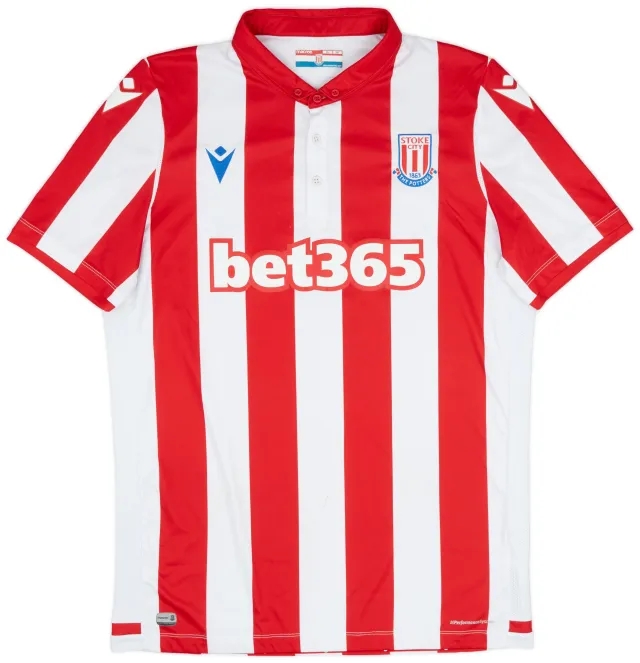 Macron 2019-20 Stoke City Home Shirt - 6/10 - (XXL)