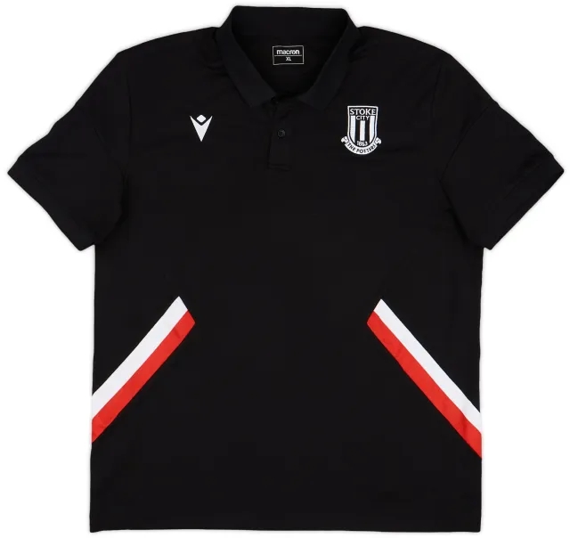 2022-23 Stoke City Macron Training Polo - 9/10 - (XL)