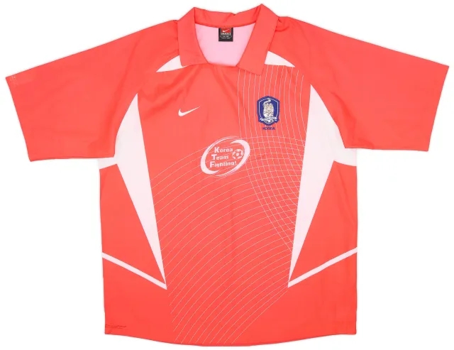 Nike 2002-03 South Korea Home Shirt J.S.Park #21 - 8/10 - (S)