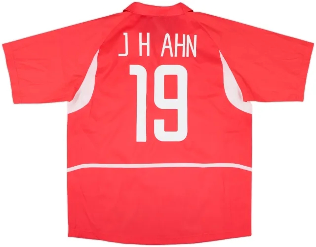 Nike 2002-03 South Korea Home Shirt J.S.Park #21 - 7/10 - (XL)
