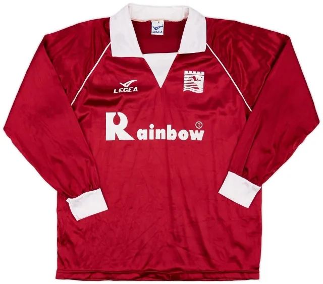 Legea 1993-94 Salernitana Home L/S Shirt #8 - 8/10 - (M)