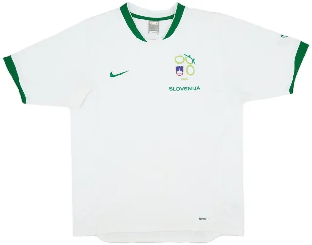 Nike 2006-08 Slovenia Home Shirt - 8/10 - (M)