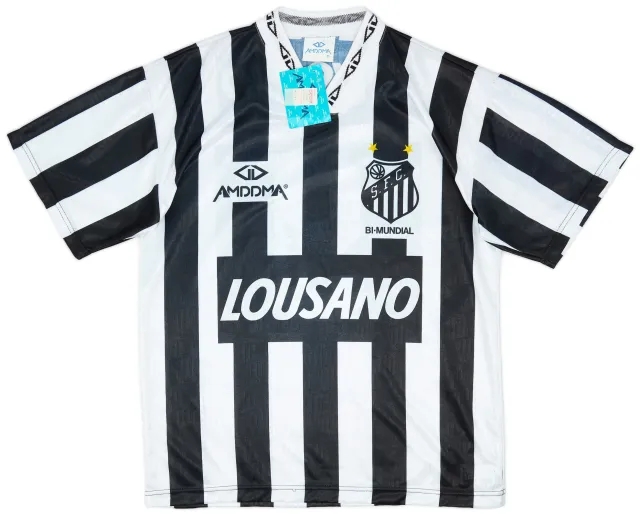 Away Santos Mens SS Away Shirt 1995/96
