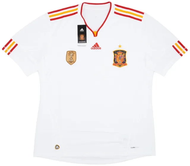 adidas 2011 Spain Away Shirt (XXL)