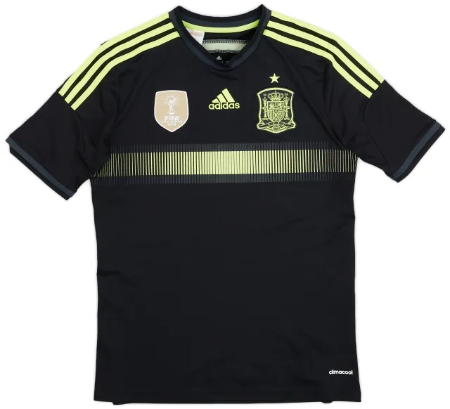 adidas 2013-15 Spain Away Shirt - 8/10 - (XL.Boys)