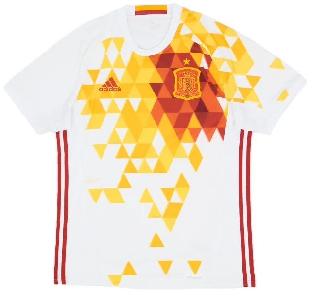adidas 2016-17 Spain Away Shirt - 7/10 - (M)