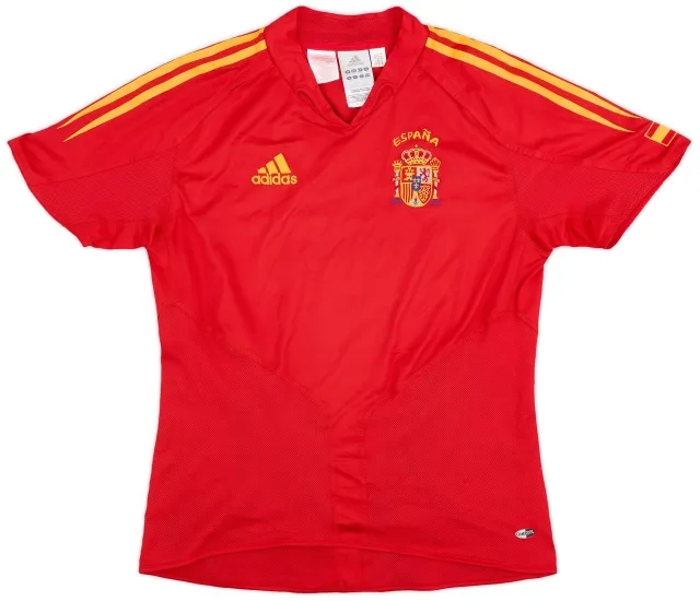 adidas 2004-06 Spain Home Shirt - 8/10 - (XL.Boys)