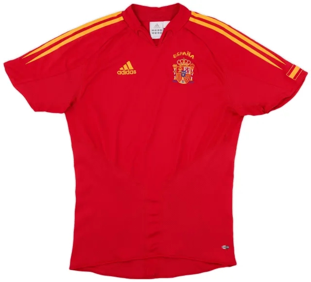 adidas 2004-06 Spain Home Shirt - 8/10 - (XL.Boys)
