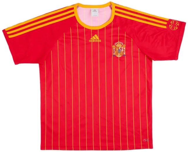 adidas 2006-08 Spain Home Shirt - 8/10 - (XL.Boys)
