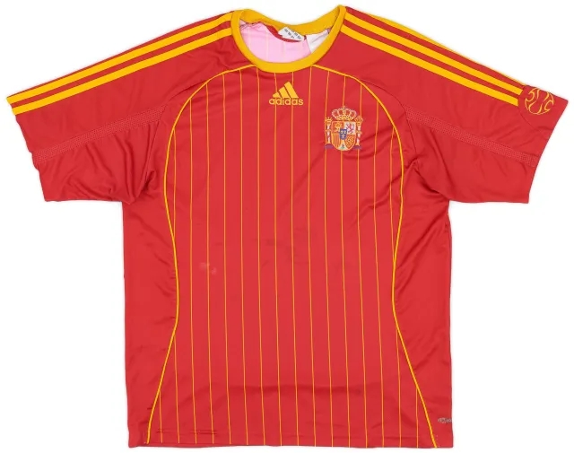 adidas 2006-08 Spain Home Shirt - 6/10 - (XL.Boys)