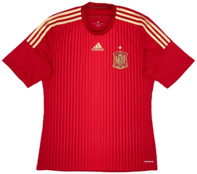 adidas 2013-15 Spain Home Shirt - 8/10 - (M)