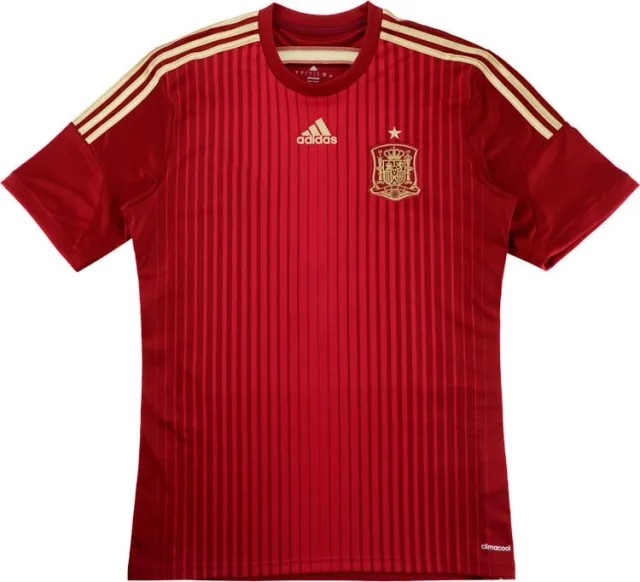 adidas 2013-15 Spain Home Shirt - 6/10 - (S)