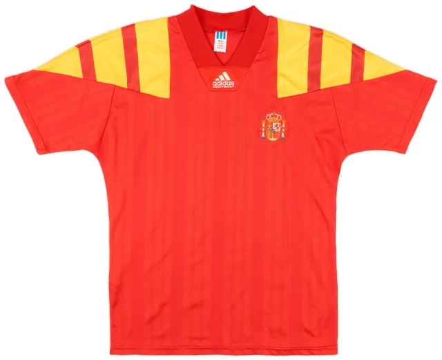 adidas 1992-94 Spain Home Shirt - 8/10 - (S)