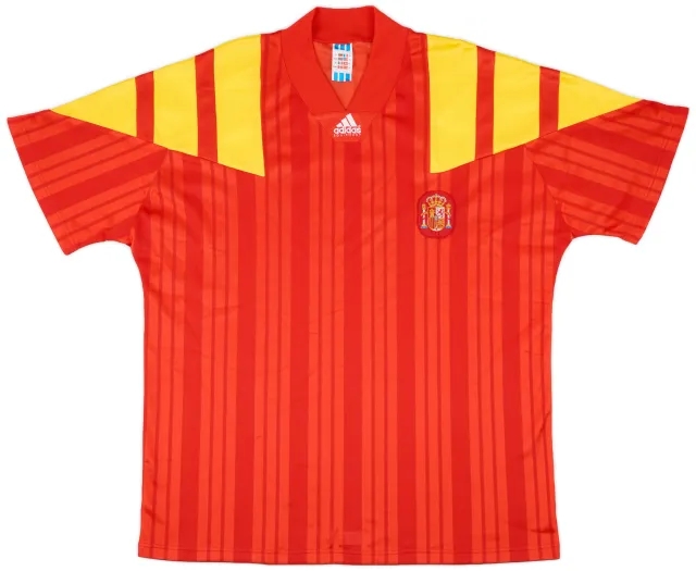 adidas 1992-94 Spain Home Shirt - 9/10 - (XL)