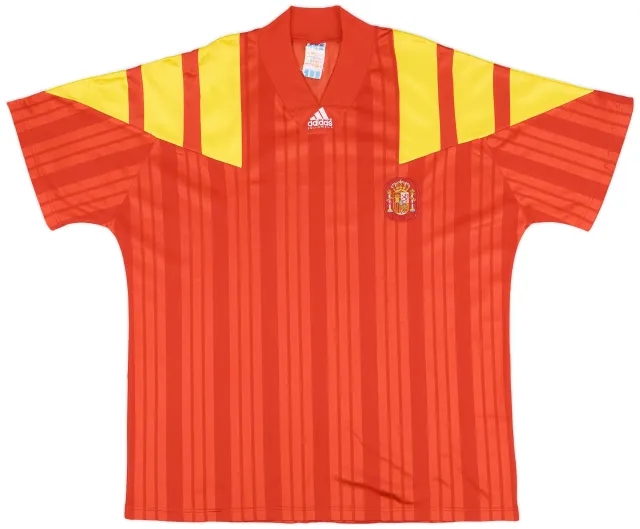 adidas 1992-94 Spain Home Shirt - 6/10 - (XL)
