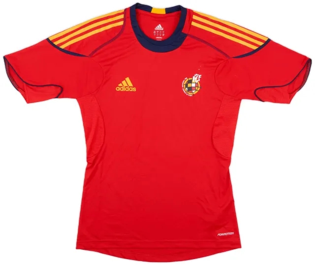 2009-10 Spain adidas Formotion Training Shirt - 10/10 - (S)