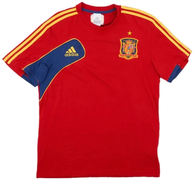 2010-11 Spain adidas Training Shirt - 9/10 - (M/L)