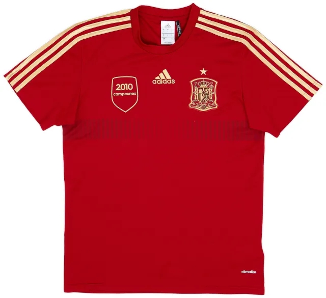 2013-14 Spain adidas Campeones Training Shirt - 8/10 - (S)