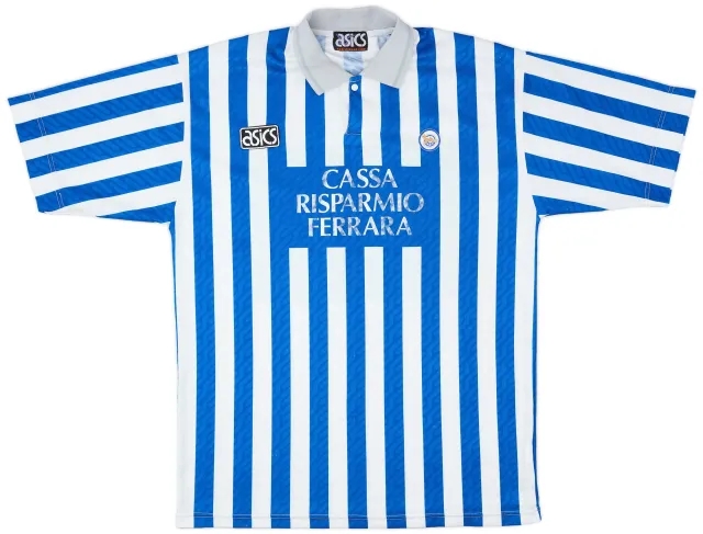 Asics 1992-93 SPAL Home Shirt - 4/10 - (L)